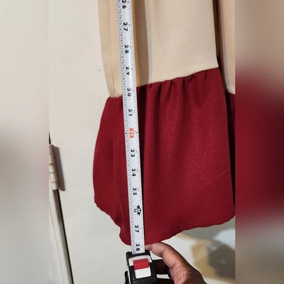 Halter two toned dress - Picture 10 of 11